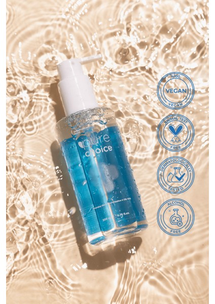 Pure Choice Karma ve Yağlı Ciltler için Yüz Temizleme Jeli 200 ML modelleri