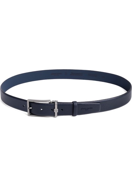 Lacivert Deri Erkek Kemeri (En 3,5 cm) PC100FLF5 modelleri