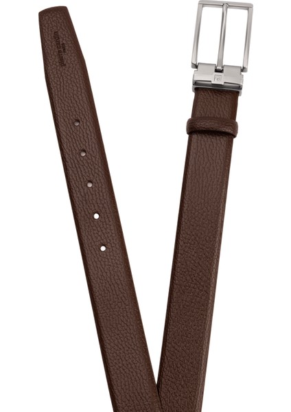 Kahve Deri Erkek Kemeri (En 3,5 cm) PC100FKF6 fırsatları