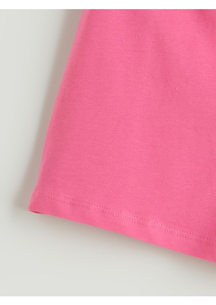 Yeni Sezon Beli Lastikli Basic Kız Çocuk Pijama Şort fiyatları