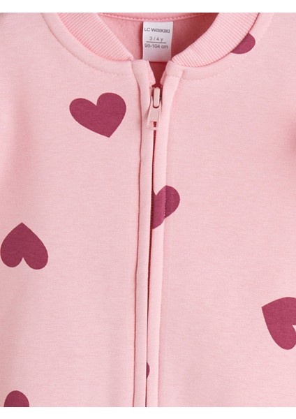 Yeni Sezon Bisiklet Yaka Baskılı Kız Çocuk Kalın Yelek fiyatları