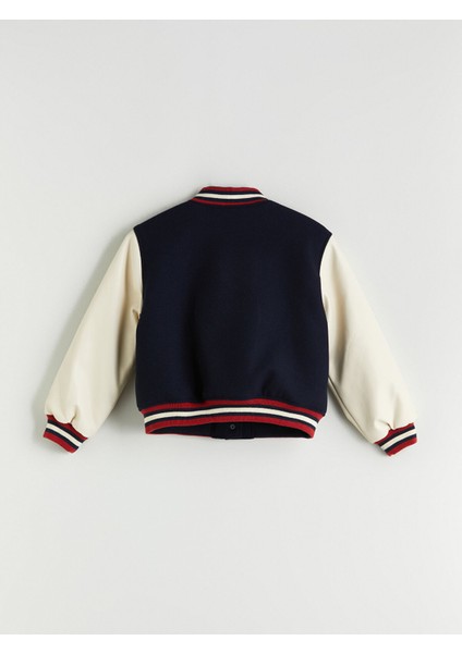 Yeni Sezon New York Nakışlı Kız Çocuk Kolej Mont indirimleri