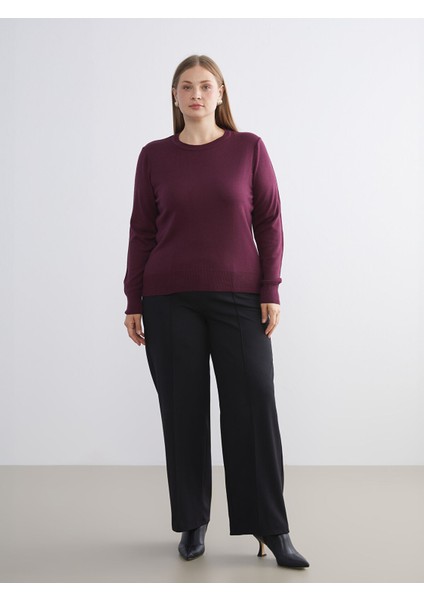 Yeni Sezon Bisiklet Yaka Kadın Triko Kazak fırsatları