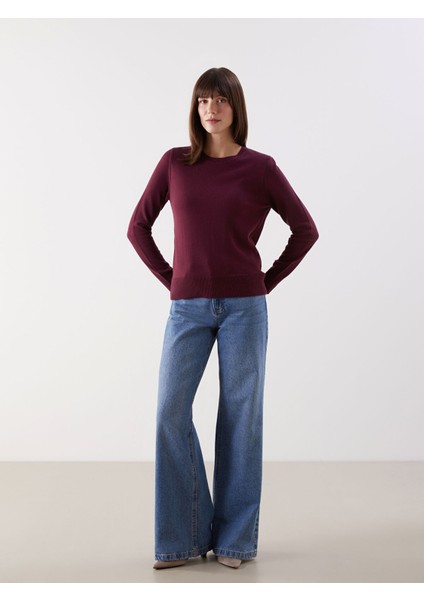 Yeni Sezon Bisiklet Yaka Kadın Triko Kazak indirimleri