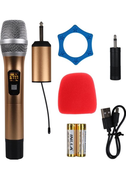 MV-1301E Uhf Ekranlı Kablosuz 1 El Telsiz Mikrofonu indirimleri