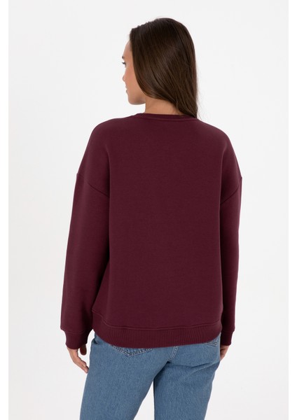 Kadın Plum Sweatshirt 50313586-VR177 indirimleri