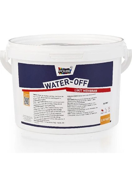 Water-Off Likit Membran Su Yalıtım Malzemesi