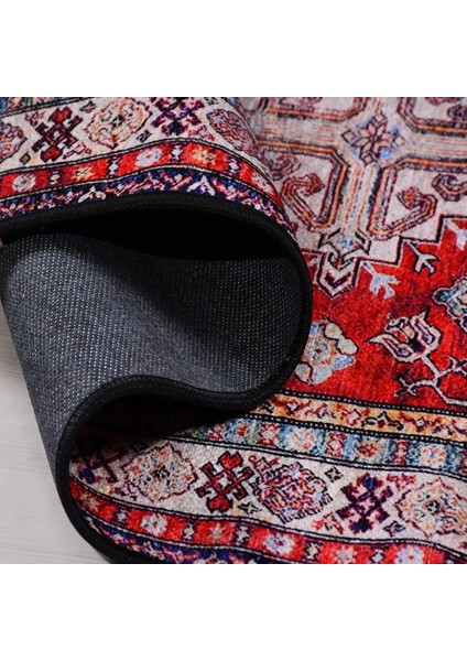 Pastena Klasik Eskitme Multi Polyester ve Pamuklu Kaydırmaz Tabanlı Dijital Baskı Halı modelleri