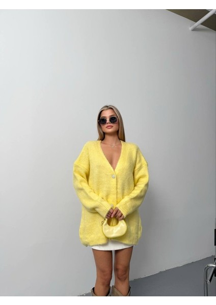 Kadın Şardonlu Uzun Triko Hırka fırsatları