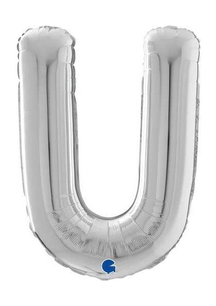 U Harf Supertrend Gümüş Folyo Balon 26" fiyatları