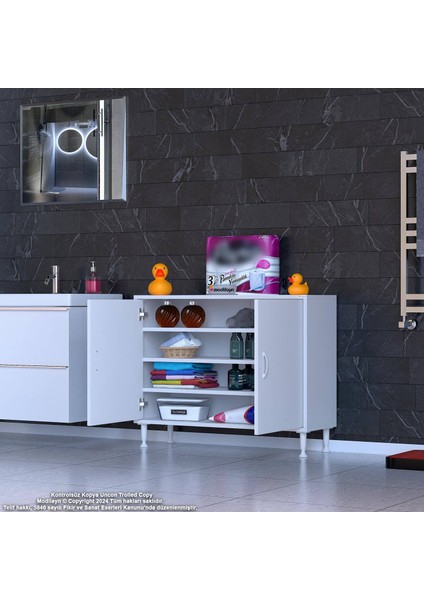 Magno 95x75x32, 5 cm’ lik Dolap Dar Alanlar İçin Çok Amaçlı Dolap 4 Bölmeli Dolap 95x75x32, cm modelleri