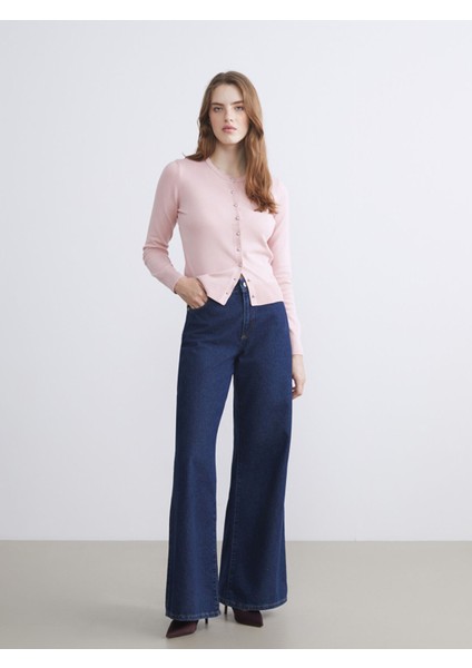 Yeni Sezon Bisiklet Yaka Kadın Triko Hırka fiyatları