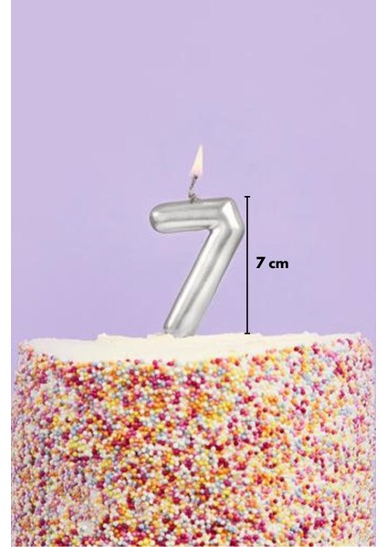 Gümüş 7 Rakamı Mum fiyatları