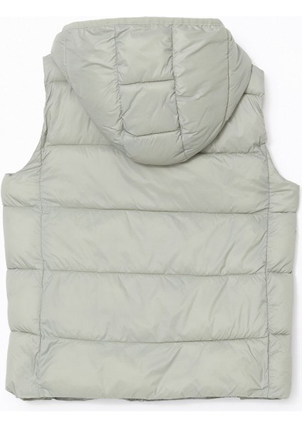 Yeni Sezon Kapüşonlu Kız Çocuk Şişme Yelek modelleri