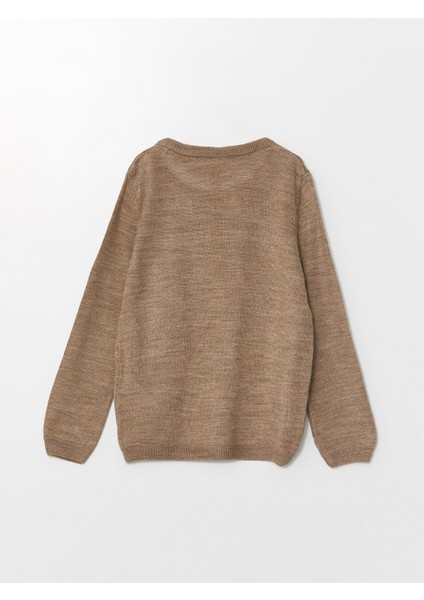 Yeni Sezon Bisiklet Yaka Basic Uzun Kollu Kız Çocuk Triko Kazak modelleri