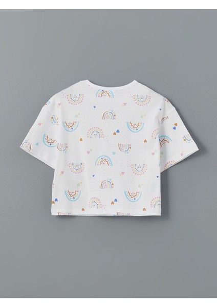 Yeni Sezon Bisiklet Yaka Baskılı Kız Çocuk Pijama Üst fiyatları