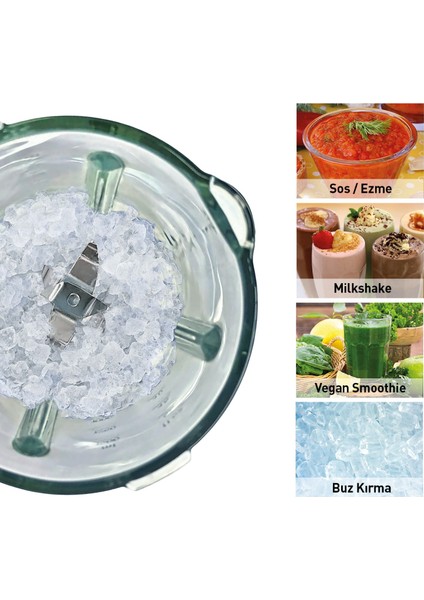 Gem Retro 1500 W Mint Yeşili Blender modelleri