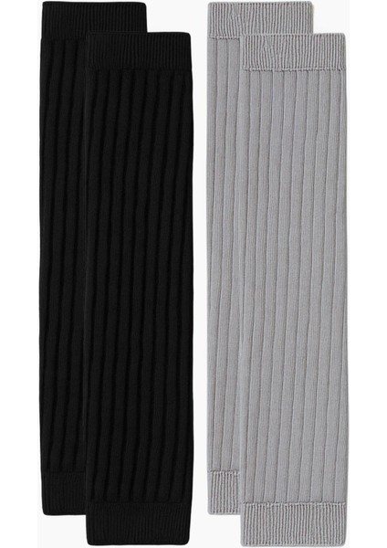 2 Adet Basic Kalın Pamuk Karışımlı Tozluk