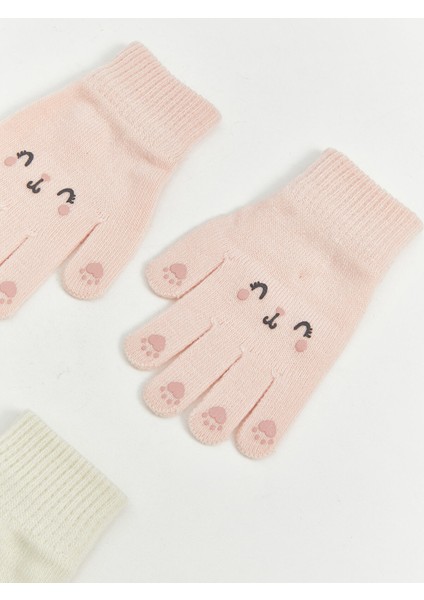 Yeni Sezon Baskılı Kız Bebek Eldiven 2'li fiyatları