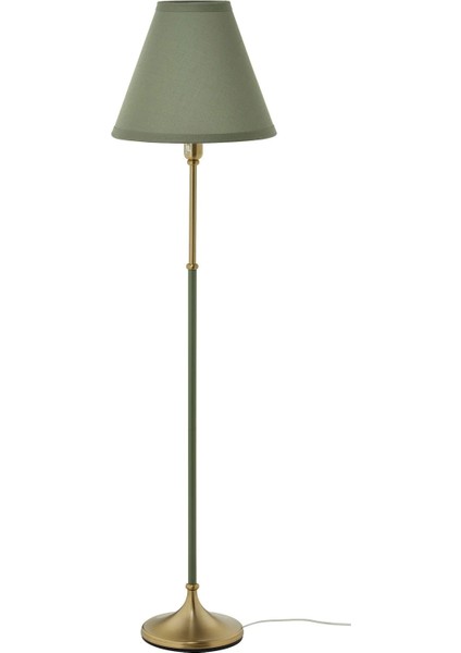 Flyghöjd Yer Lambası Pirinç Yeşil Gri 143 Cm