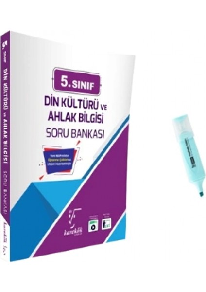 5.sınıf Din Kültürü ve Ahlak Bilgisi Soru Bankası (Yeni Müfredat)