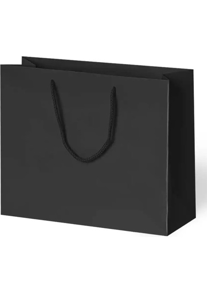 Mat Siyah Karton Çanta 54X38CM