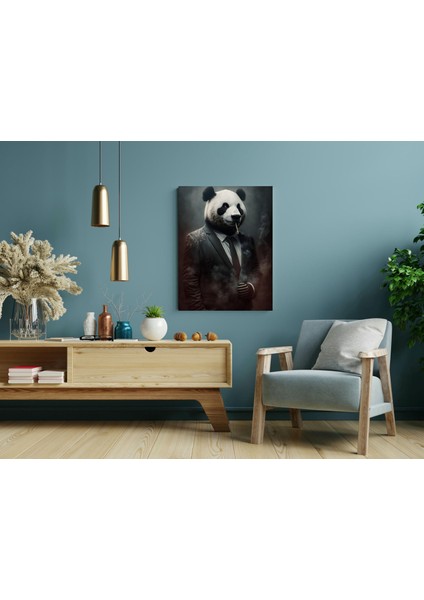 Panda Iş Hayvanı - Ahşap Mdf Tablo modelleri