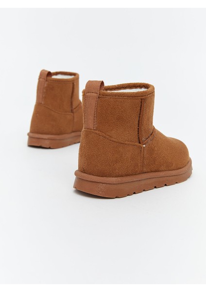 Yeni Sezon Süet Görünümlü Kız Bebek Ev Botu Panduf indirimleri