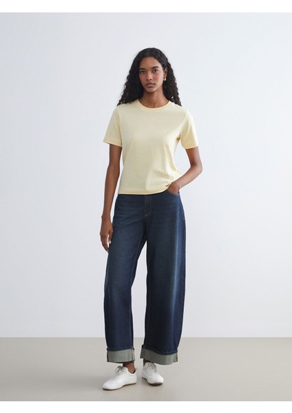 Yeni Sezon Bisiklet Yaka Kadın Tişört fiyatları