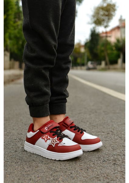 Kız Çocuk Yıldız Detaylı Sneaker Ayakkabı