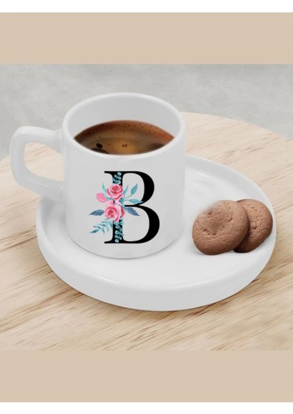 Türk Kahvesi Fincanı B Harfi Fincan