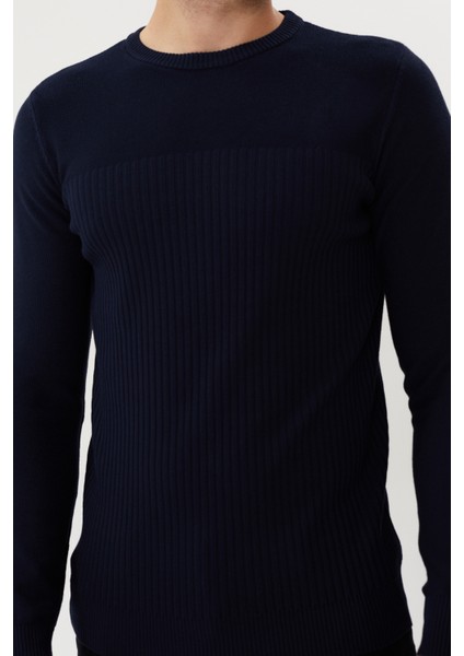 Et 3632 Bisiklet Yaka Tüylenmez Erkek Triko Kazak modelleri