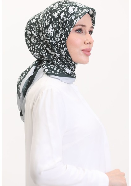Desenli Soft Eşarp 70261-10 Gri Siyah fiyatları