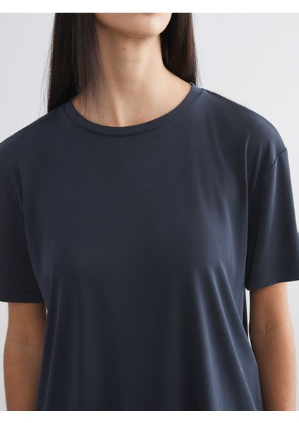 Yeni Sezon Modal Karışımlı Oversize Kadın Tişört modelleri