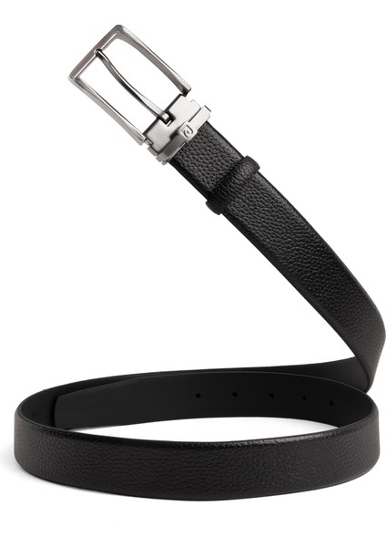 Siyah Deri Erkek Kemeri (En 3,5 cm) PC100FSF1 fiyatları