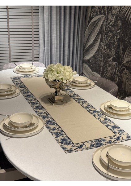 Keten Pamira Desen Runner 40X140 cm fiyatları