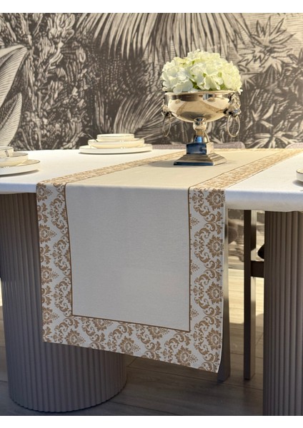 Keten Balca Desen Runner 40X140 cm indirimleri
