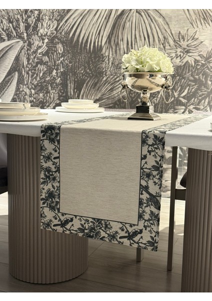 Keten Espamira Desen Runner 40X140 cm indirimleri