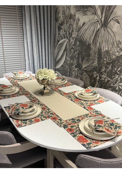 Keten Havin Desen Runner 40X140 cm modelleri