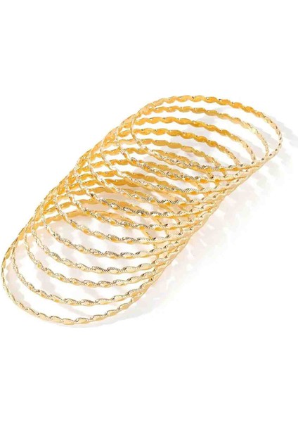 1 Adet Altın Görünümlü Burgu Bilezik fiyatları