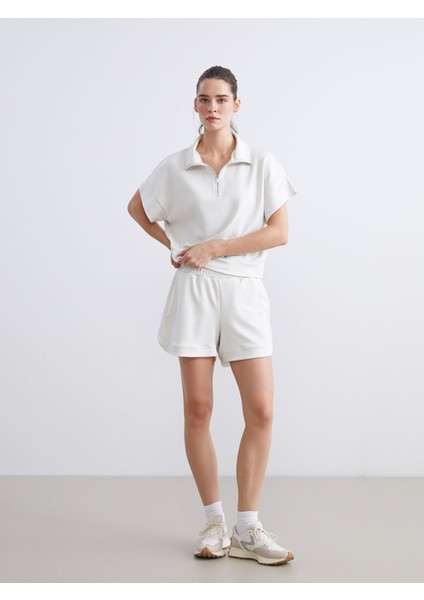 Yeni Sezon Dik Yaka Oversize Kadın Sweatshirt fiyatları