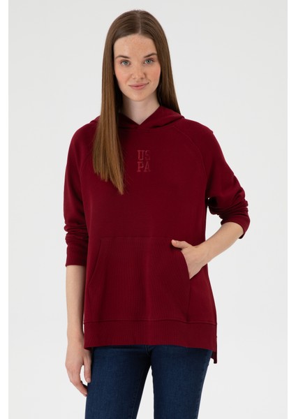 Kadın Bordo Sweatshirt 50313611-VR014