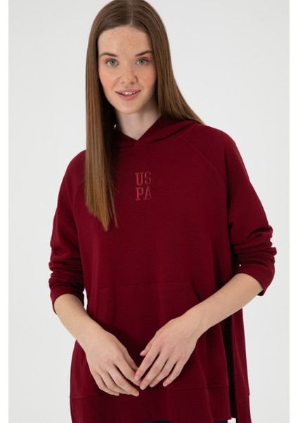 Kadın Bordo Sweatshirt 50313611-VR014 fiyatları