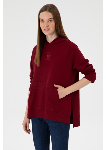 Kadın Bordo Sweatshirt 50313611-VR014 modelleri
