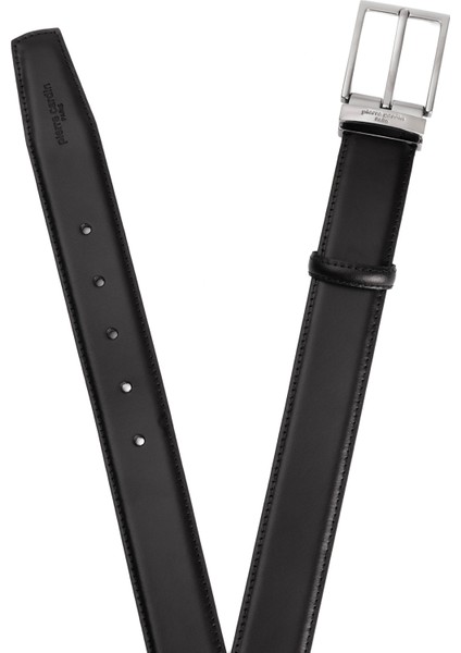 Siyah Deri Erkek Kemeri (En 3,5 cm) PC2209KS6Z fırsatları