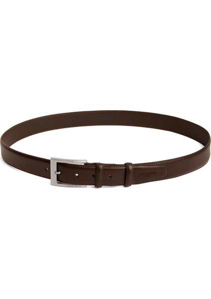 Kahve Deri Erkek Kemeri (En 3,5 cm) PCK2009K4A modelleri