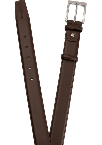 Kahve Deri Erkek Kemeri (En 3,5 cm) PCK2009K4A fırsatları