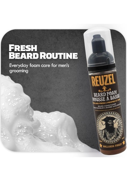 Clean Fresh Beard Foam Sakal Ve Bıyık Nemlendirici Krem 70 ml