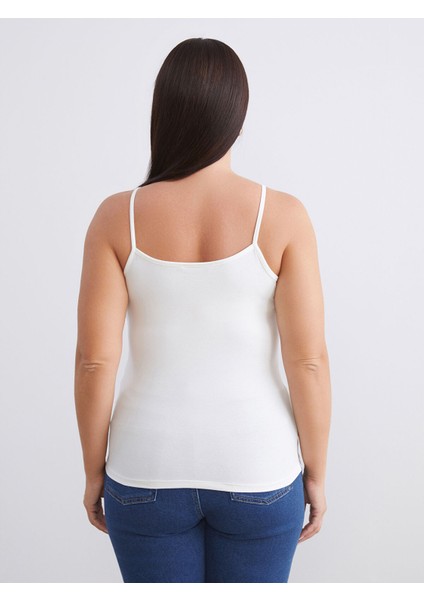 Yeni Sezon Büyük Beden U Yaka Kadın Atlet 2'li fırsatları