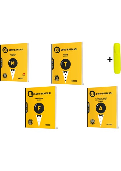 Hız 8. Sınıf Uzman Matematik Fen Türkçe Inkılap Soru Bankası Seti Yeni